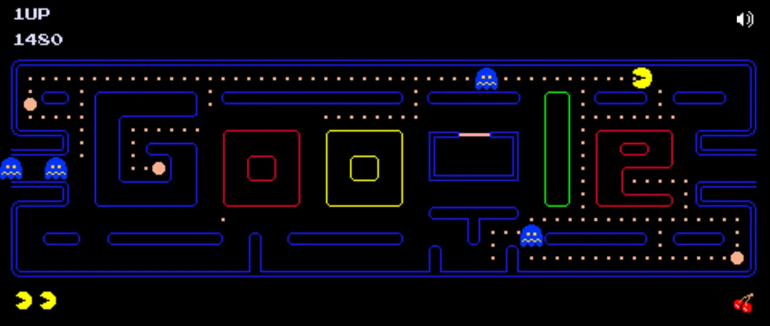 Google Pac Man Game