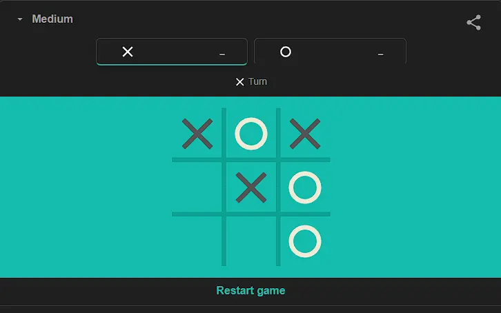 tic tac toe google games